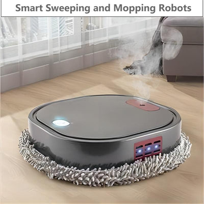 SmartClean 2024 – Tyst och Effektiv 3-i-1 Robotdammsugare