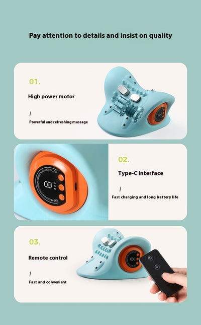 NeckRelief Pro - Avancerad Cervikal Pulsmassager
