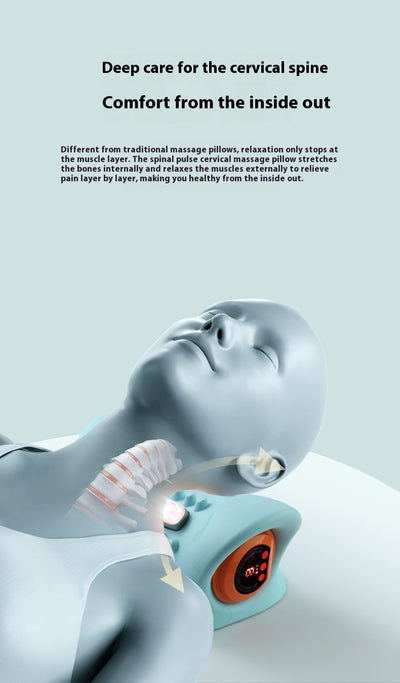 NeckRelief Pro - Avancerad Cervikal Pulsmassager